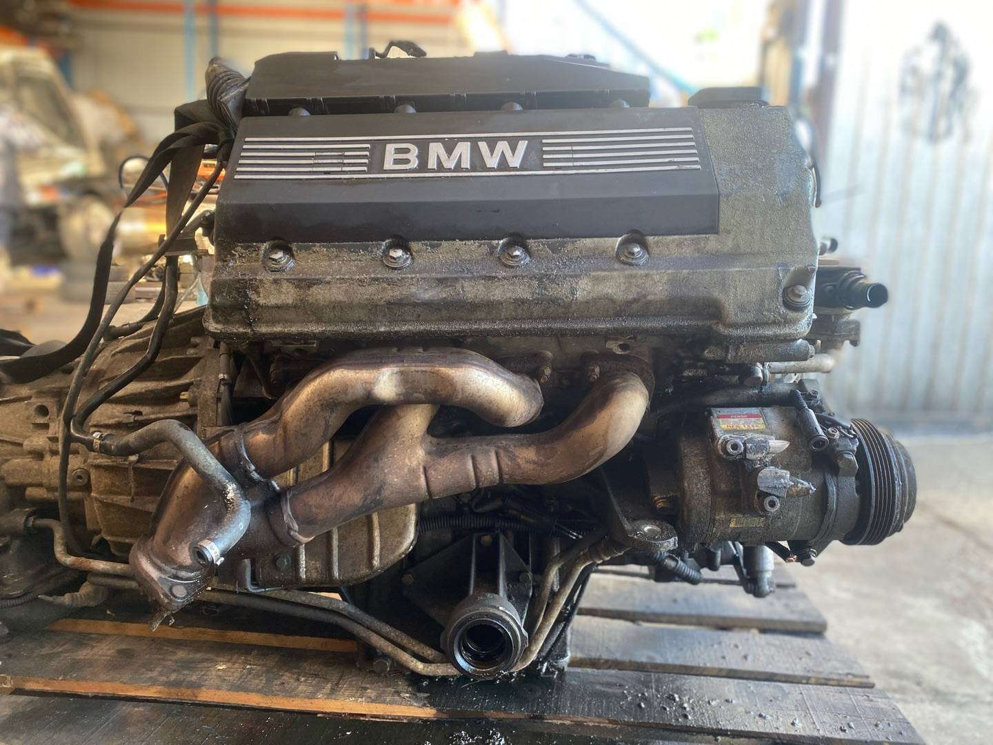 Двигатель (ДВС) BMW 7-Series (E38) купить в Беларуси
