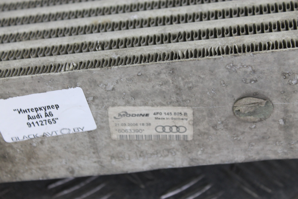Интеркулер (радиатор интеркулера) Audi A6 C6 купить в России