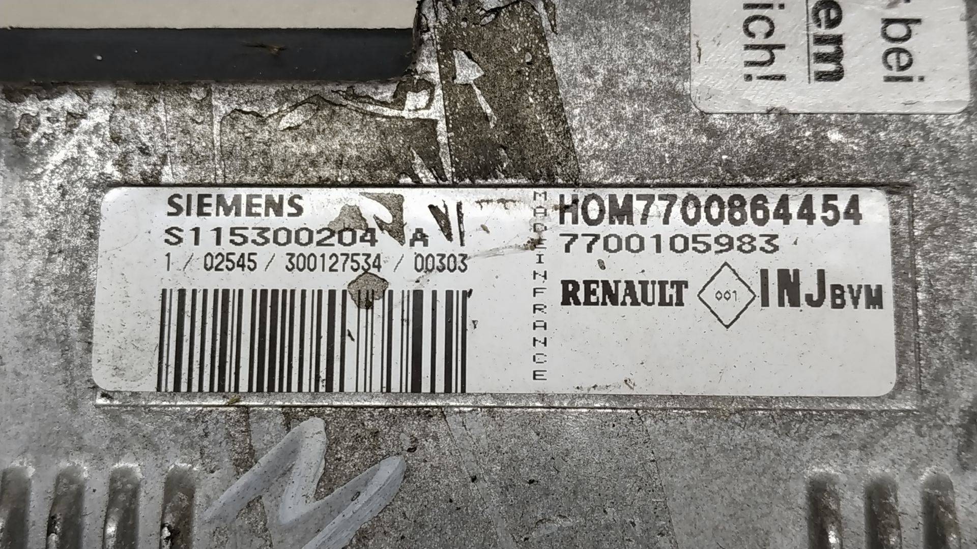 Блок управления двигателем Renault Espace 3 купить в Беларуси