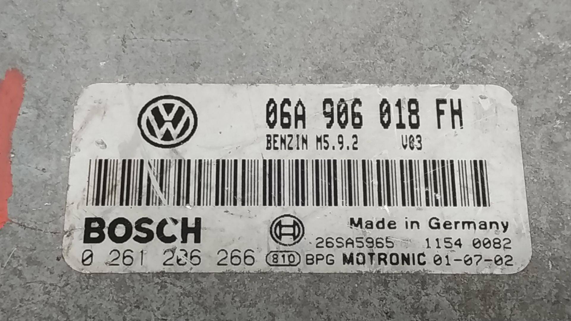 Блок управления двигателем Volkswagen Bora купить в России