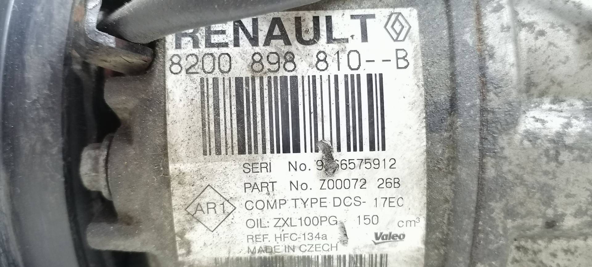 Компрессор кондиционера Renault Laguna 3 купить в России