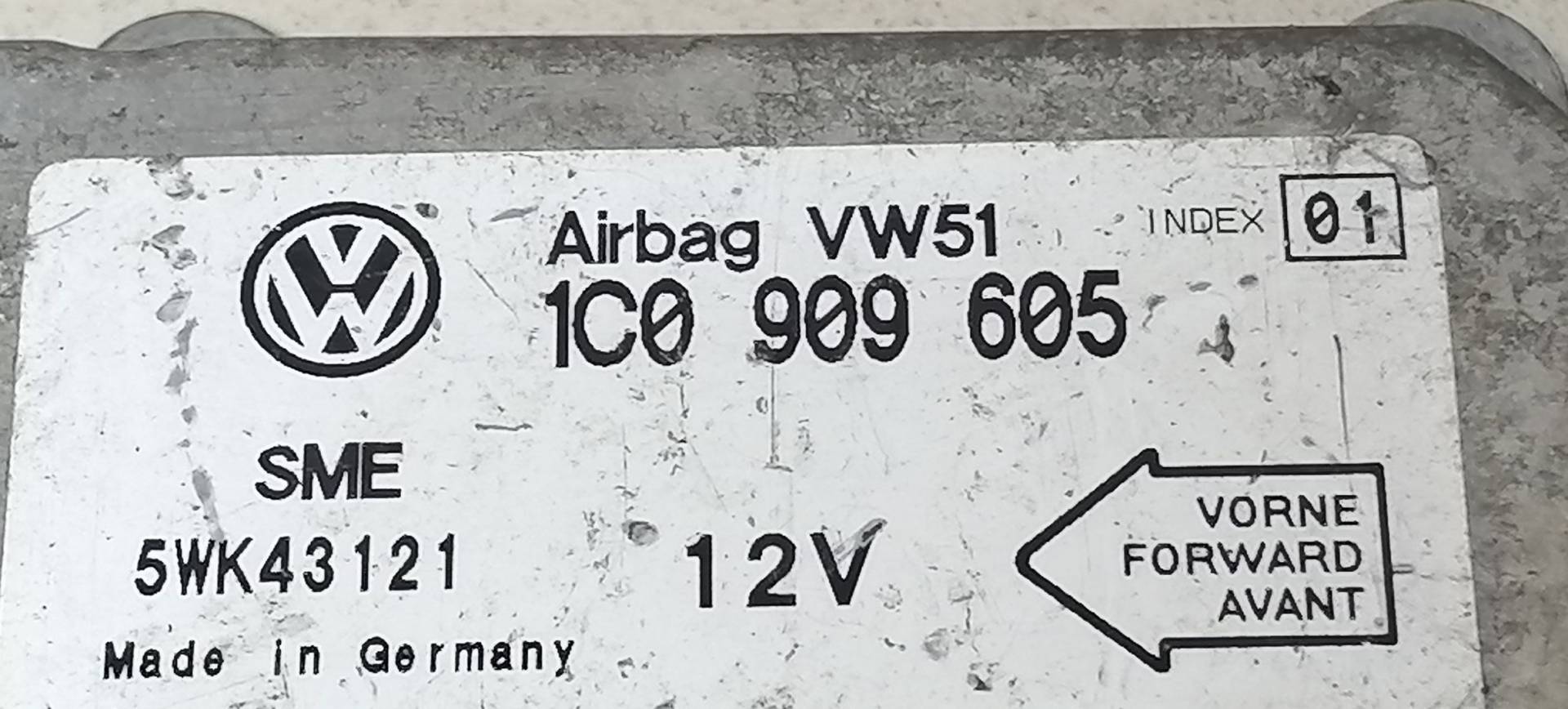 Блок управления Air Bag Volkswagen Sharan 1 купить в России