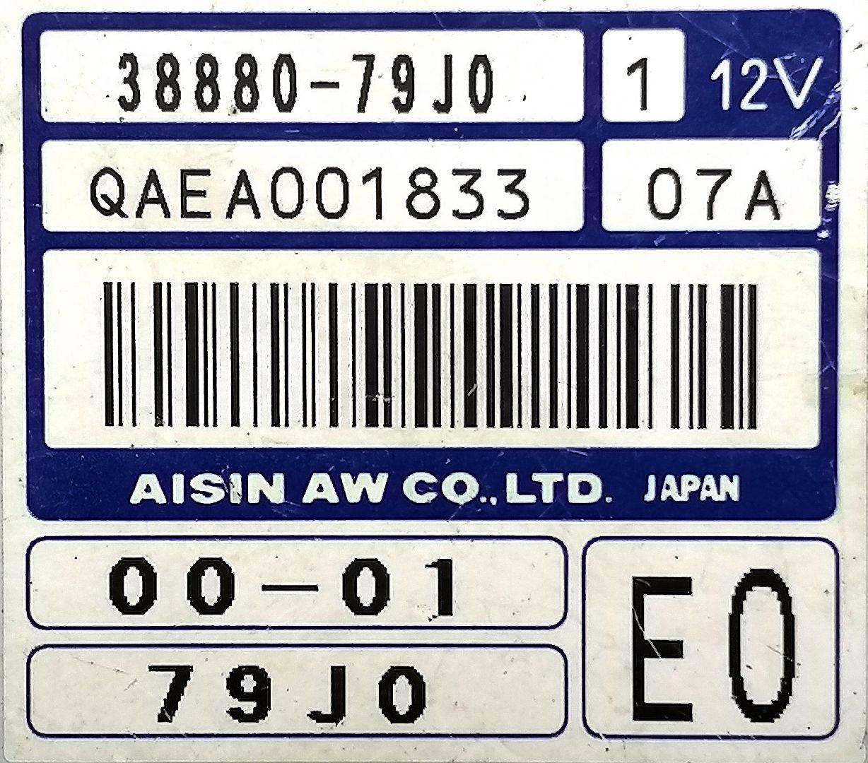 Блок управления АКПП к Suzuki SX4 38880-79J0,QAEA001833,EO, 2009, купить | DT-2084692-1. Фото #3