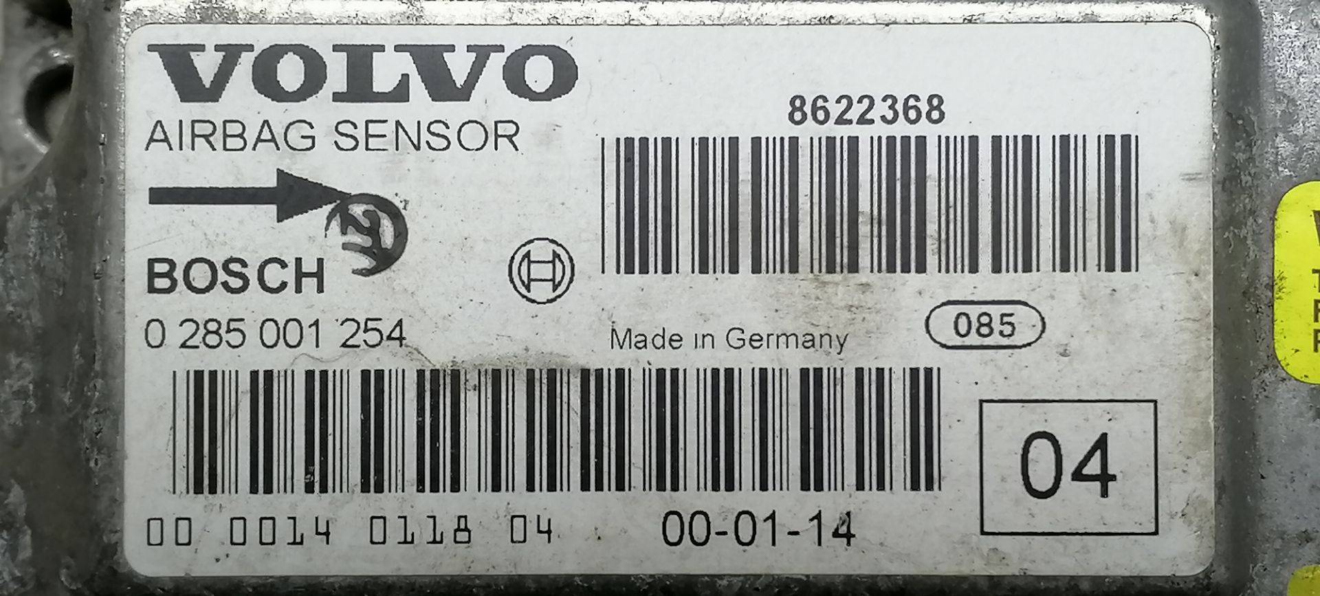 Блок управления Air Bag Volvo S80 1 купить в России