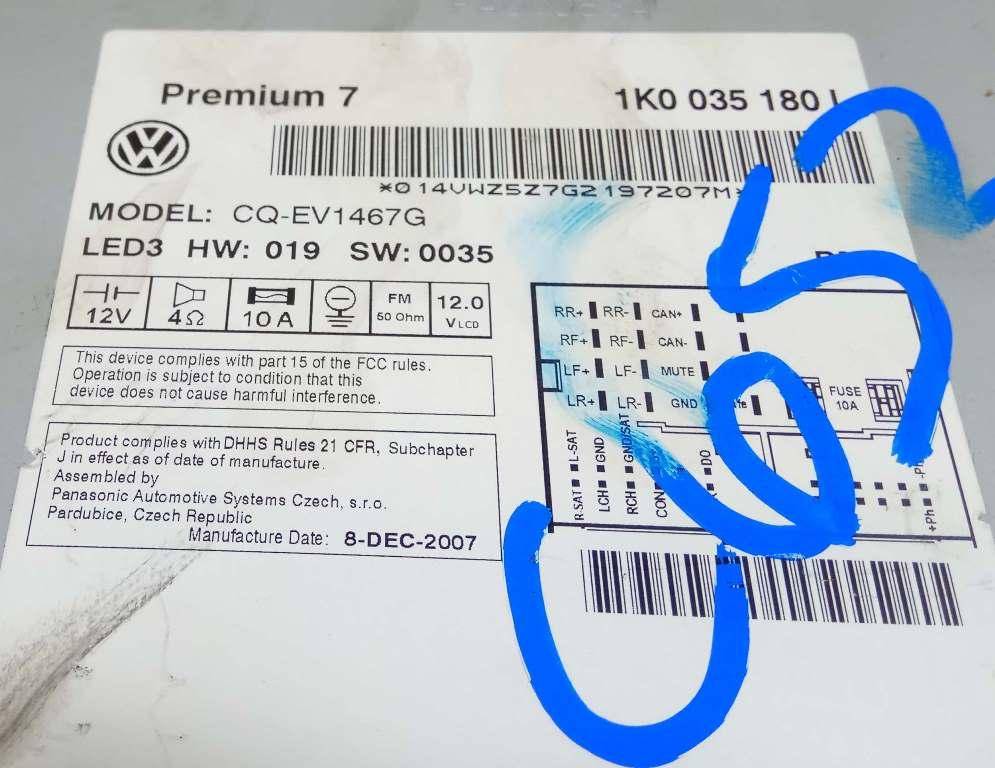Магнитола Volkswagen Passat 6 купить в России