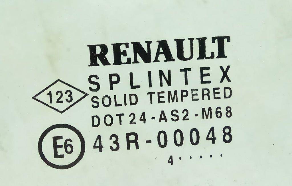 Стекло двери задней правой Renault Scenic 2 купить в России