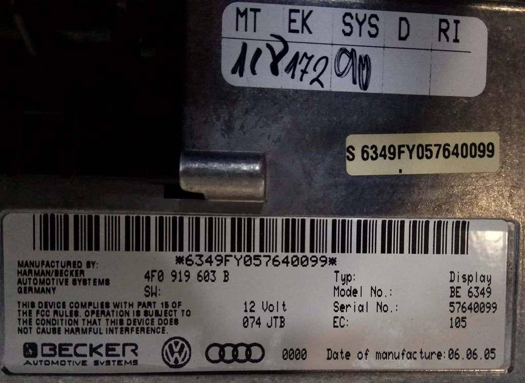 Панель приборная (щиток приборов) Audi A6 C6 купить в России