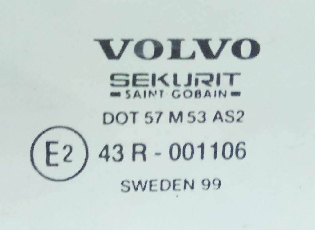 Стекло двери передней левой Volvo S80 1 купить в Беларуси