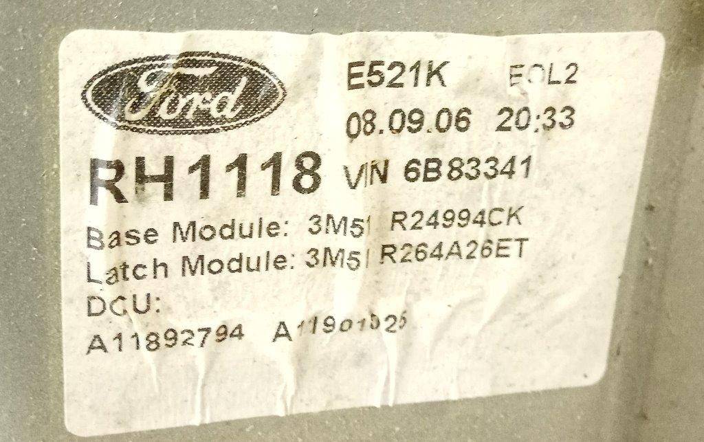 Стеклоподъемник механический двери задней правой Ford C-MAX 1 купить в России