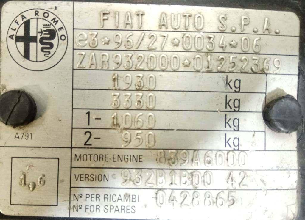 Рамка капота Alfa Romeo 156 (932) купить в Беларуси