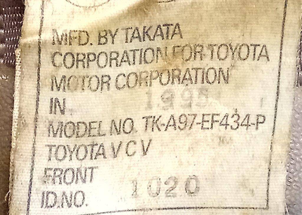 Ремень безопасности передний правый Toyota Camry (XV40) купить в России