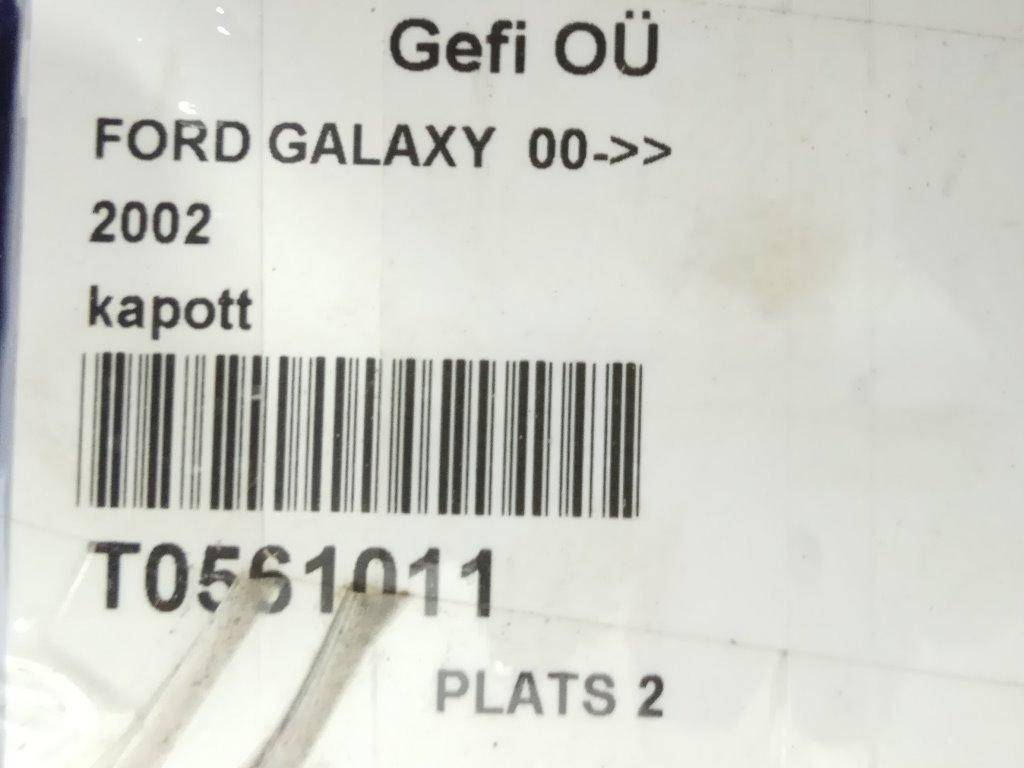Капот Ford Galaxy 1 купить в России