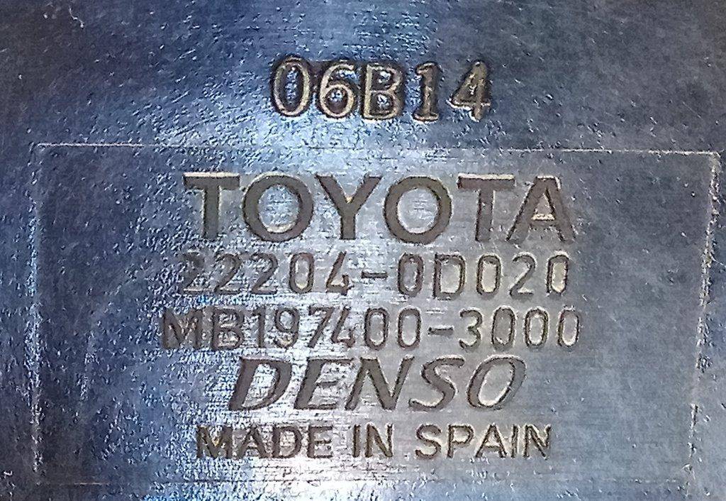 Расходомер воздуха (ДМРВ) Toyota Avensis 1 (T220) купить в России