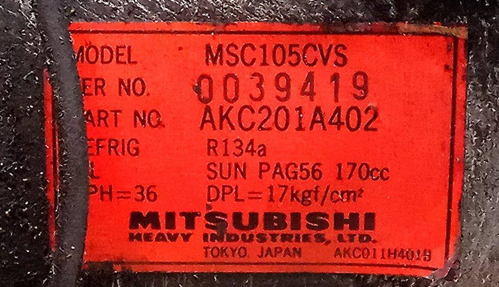 Компрессор кондиционера Mitsubishi Galant 7 купить в России