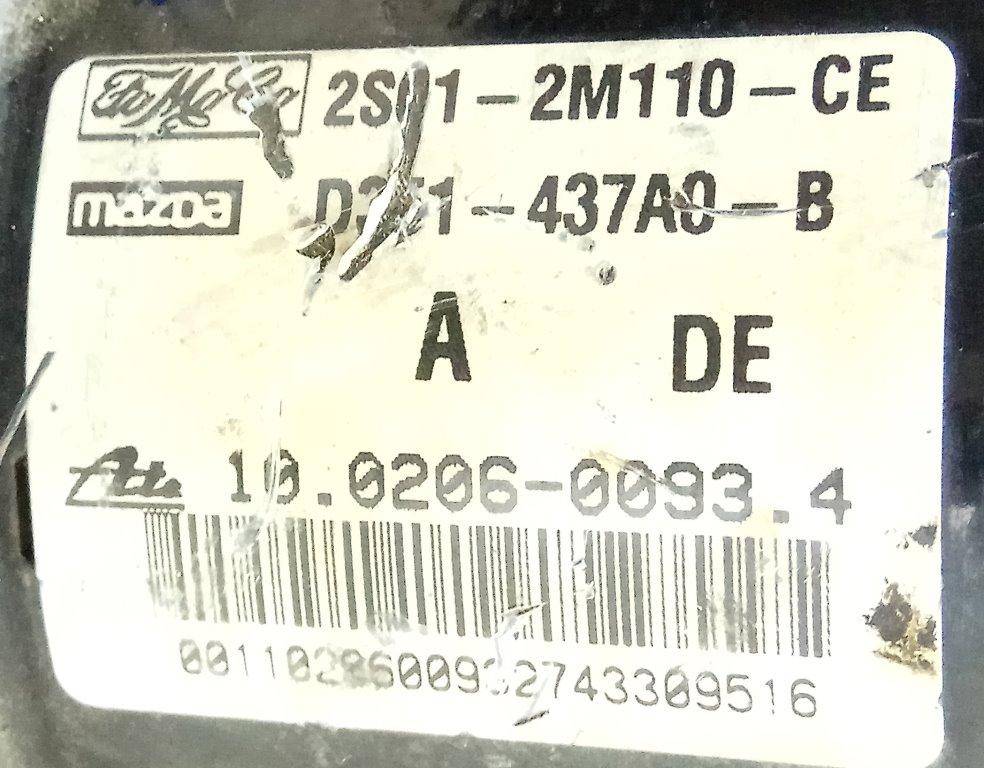Блок ABS к Mazda 2 100960-01063,00008556E1,2S01-2M110-CE, 2004, купить | DT-2059003. Фото #7