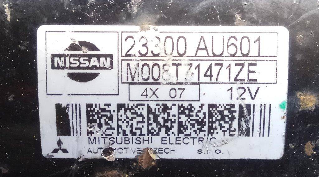 Стартер Nissan Almera N16 купить в Беларуси