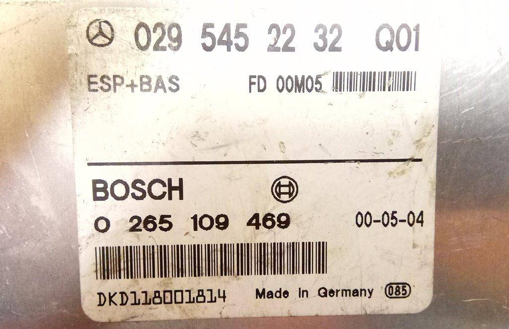Блок управления ABS Mercedes E-Class (W210) купить в России