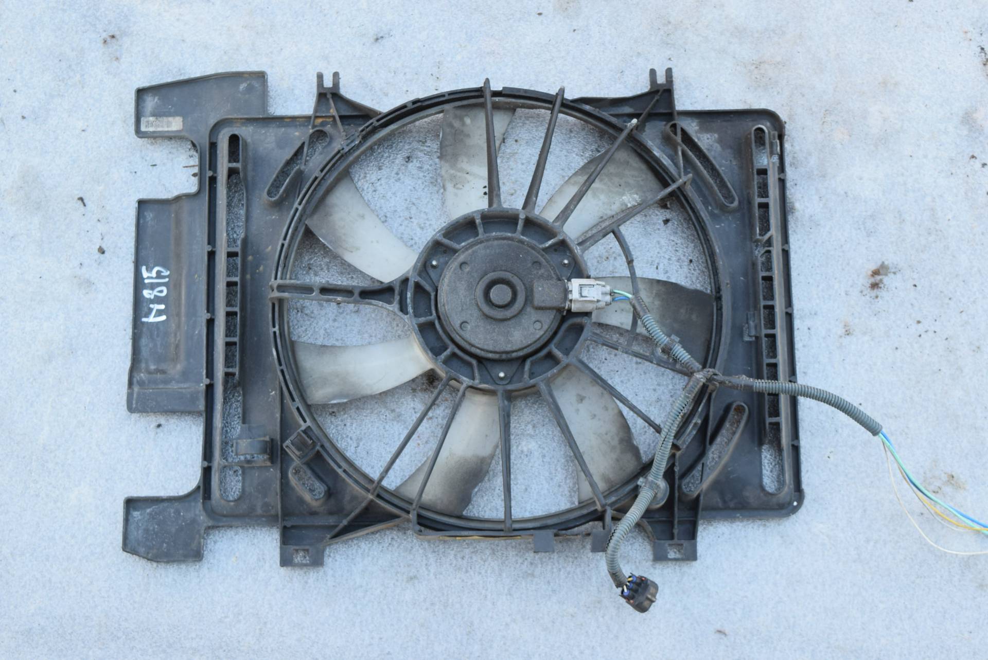 Вентилятор радиатора к Toyota Yaris, 2008, купить | DT-H815-54-1. Фото #1