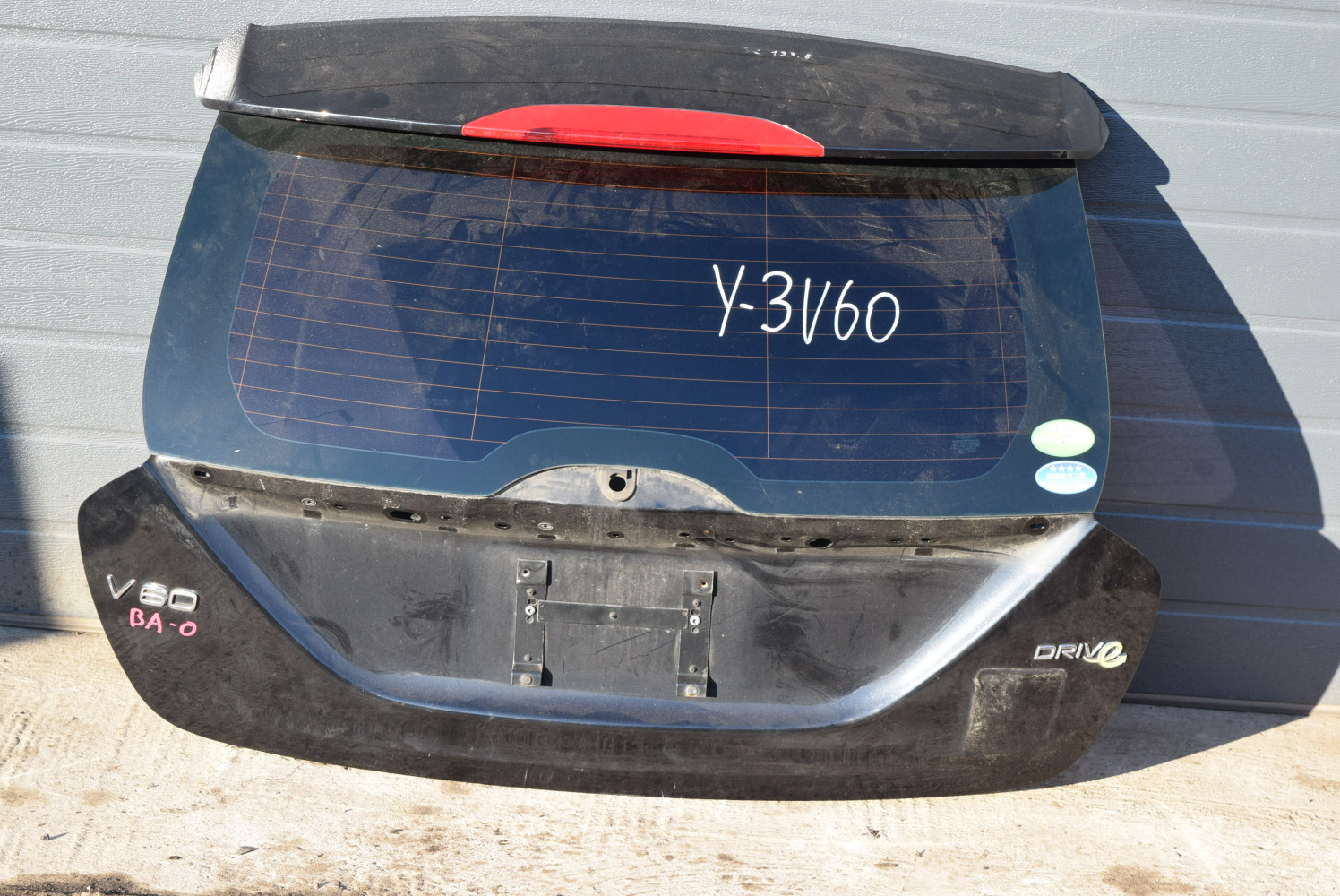 Крышка багажника (дверь 3-5) к Volvo V60 31335284, 2012, купить | DT-Y3-22-1. Фото #1