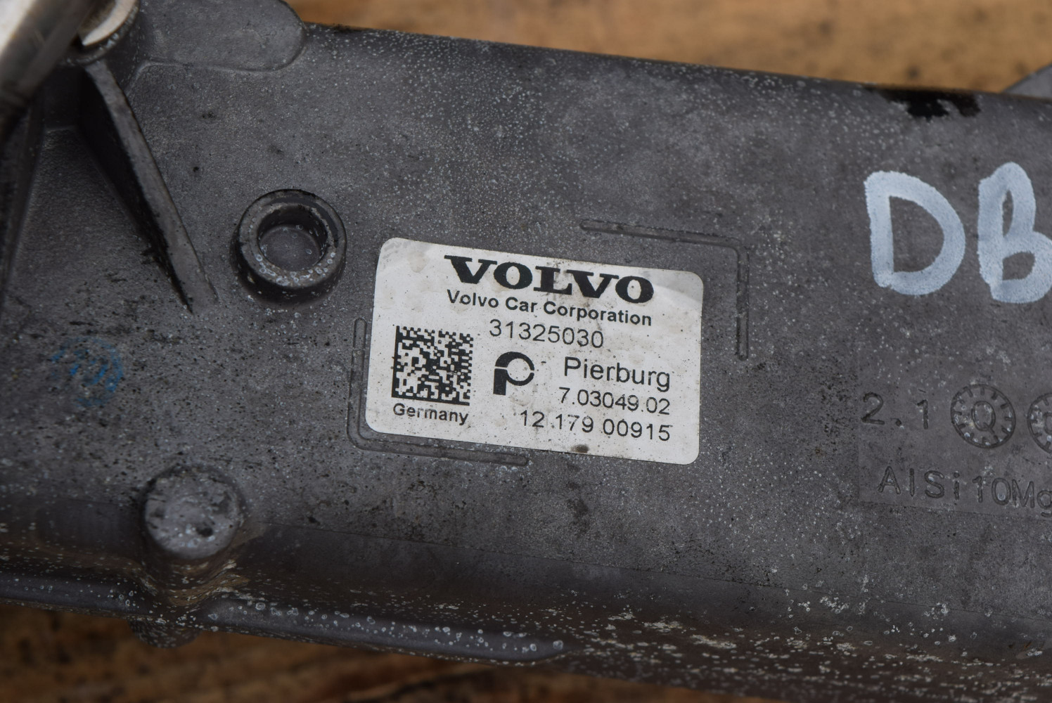 Клапан EGR к Volvo S60 31325030,50590603, 2012, купить | DT-DBN9-17-56-1. Фото #3