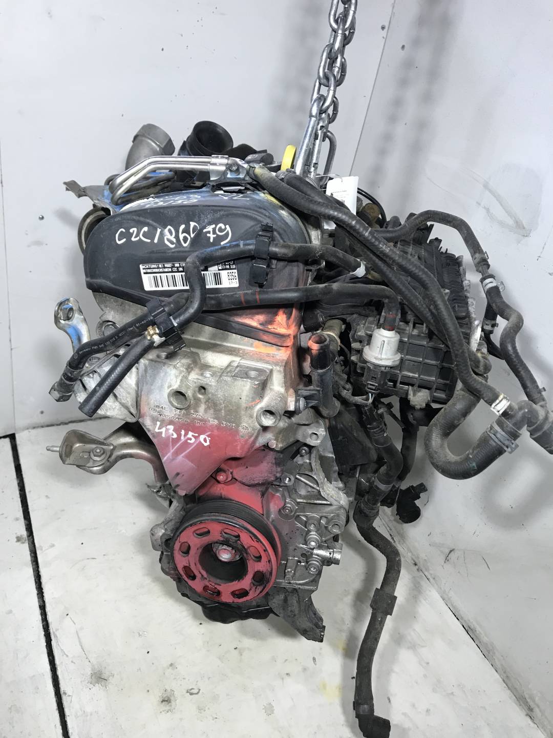 Двигатель (ДВС) - Volkswagen Golf 7 (2012-2019)