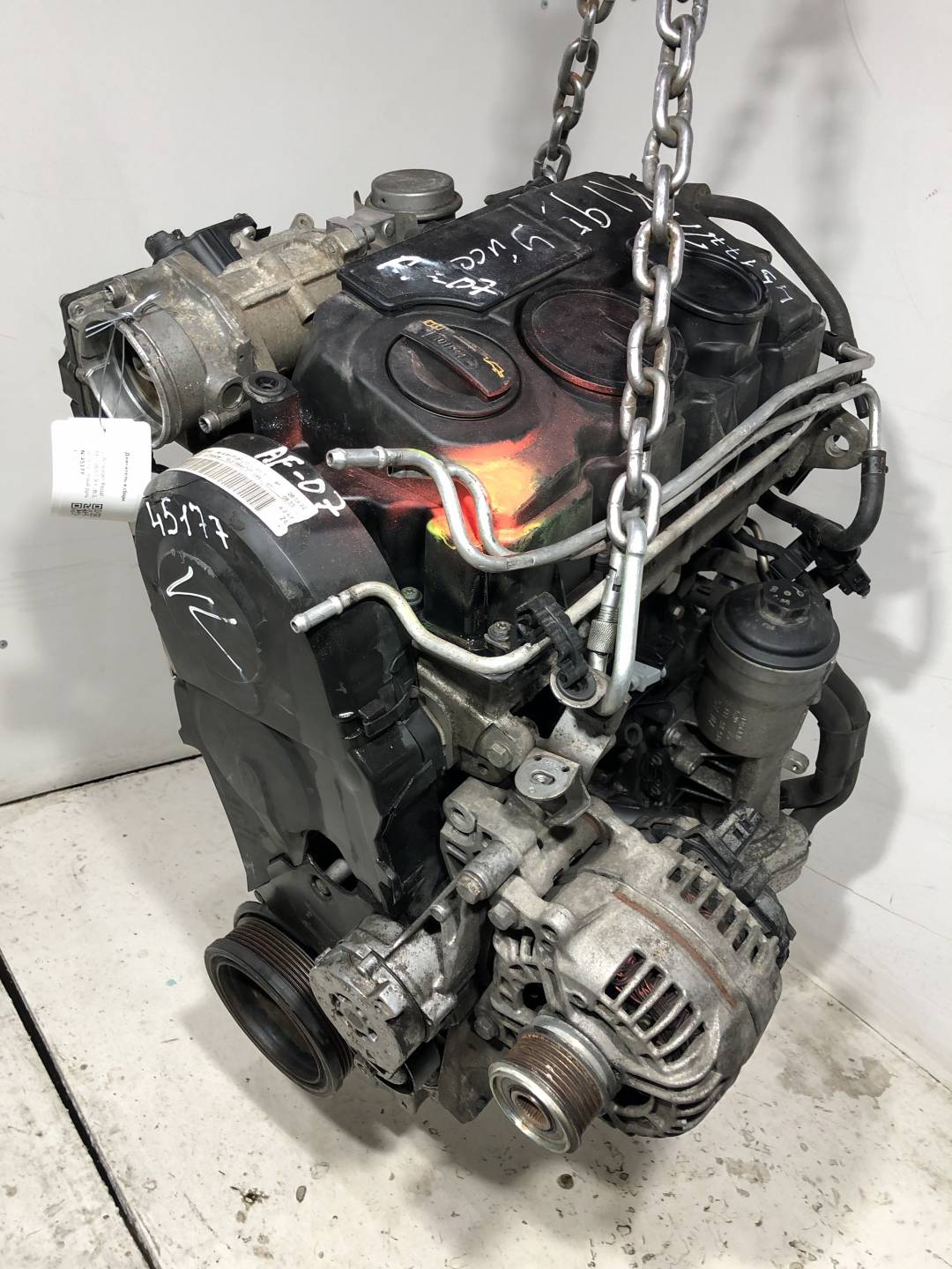 Двигатель (ДВС) - Volkswagen Caddy 3 (2004-2015)