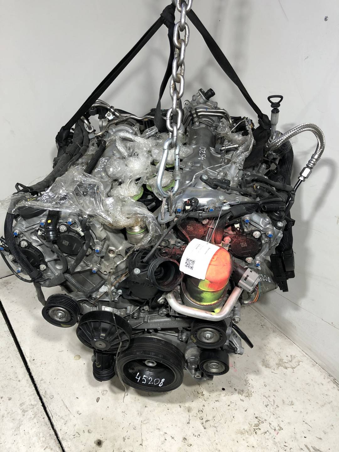 Двигатель (ДВС) - Mercedes S W222 (2013-2020)