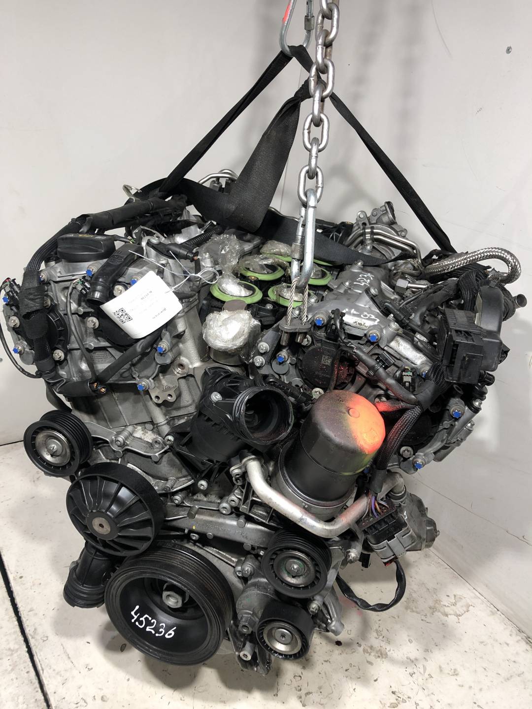 Двигатель (ДВС) - Mercedes SLK (2011-2016)