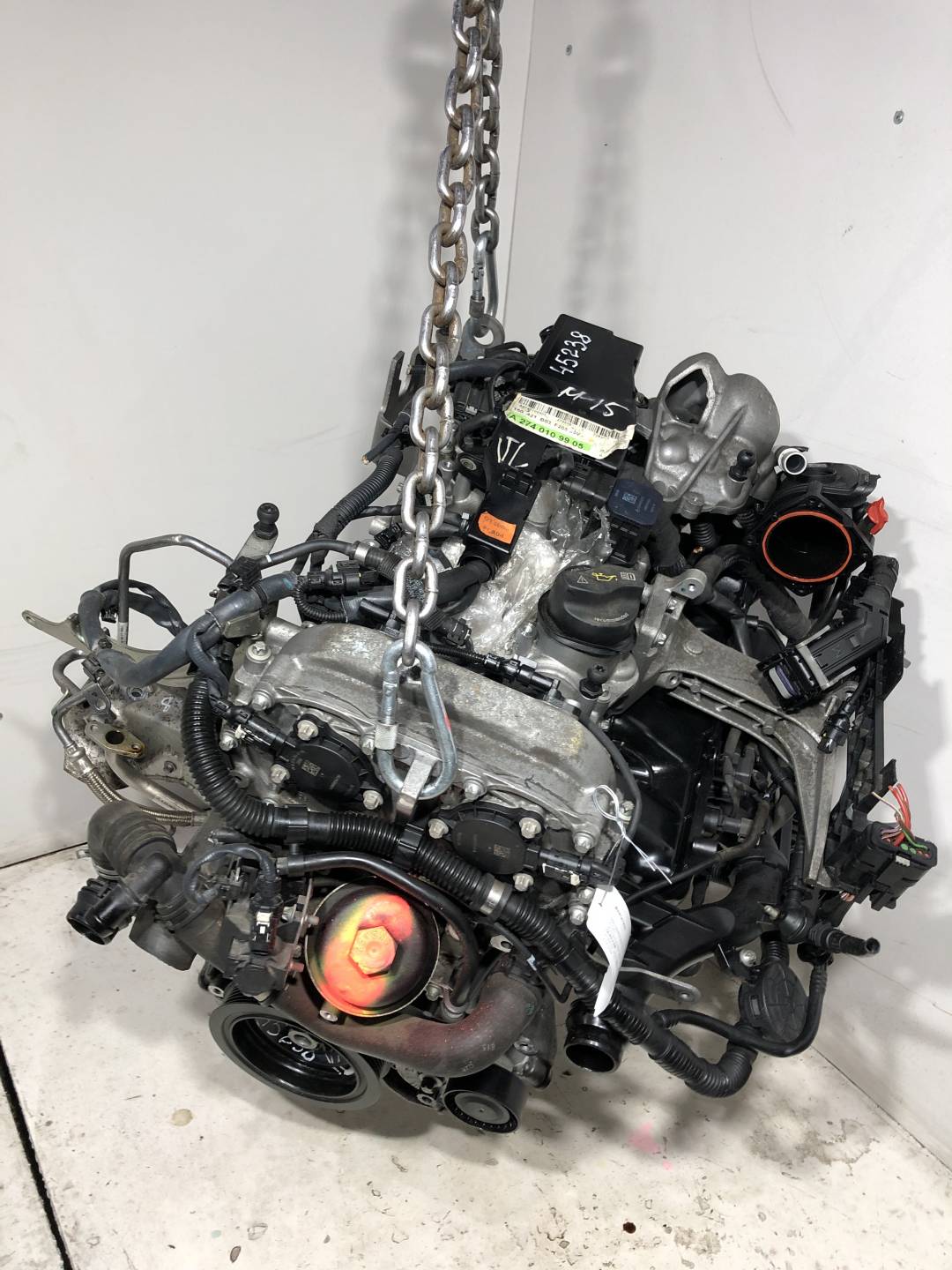 Двигатель (ДВС) - Mercedes CLA C117 (2013-2020)
