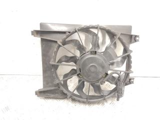 вентилятор радиатора Hyundai Santa Fe 2 поколение (CM) [рестайлинг] CM 2009, 2.2 л., CRDi, D4EB, дизель, 5МКПП, синий, внедорожник 5 дв., передний привод, правый руль, 97730-2B200