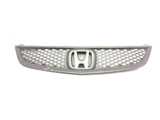 решетка радиатора Honda Civic 7 поколение [рестайлинг] EP2 2003, 1.6 л., i-VTEC, D16V1, бензин, 5МКПП, синий, хетчбэк 3 дв., передний привод, правый руль, 71121-S5T-E100