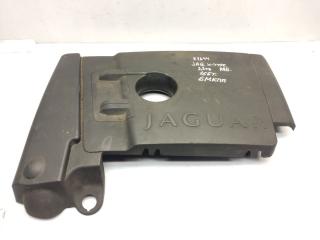 декоративная крышка двигателя Jaguar X-Type 1 поколение 2006, 2.2 л., D, QJBA, дизель, 6МКПП, серый, универсал, передний привод, правый руль, 6X436A949BB