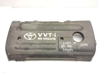 декоративная крышка двигателя Toyota Auris 1 поколение 2008, 1.4 л., VVT-i, 4ZZ-FE, бензин, 5МКПП, чёрный, хетчбэк 5 дв., передний привод, правый руль, 11212-0D080