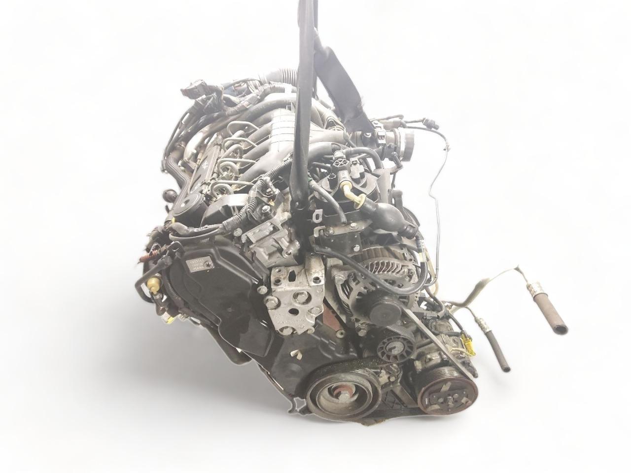 двигатель Peugeot 407 1 поколение 2007, 2.0 л., HDi, RHR (DW10BTED4), дизель, 6МКПП, серебро, седан, передний привод, правый руль, RHR - фото №1