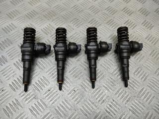 форсунка Skoda Octavia 2 поколение (A5) 1Z 2005, 2.0 л., TDi, BKD, дизель, вариатор, бежевый, лифтбэк, передний привод, правый руль, 038130073AG, 0414720215