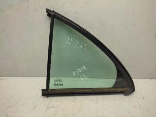 форточка задняя левая Mercedes-Benz E-Класс W211/S211 2004, 3.2 л., CDi, OM 648.961, дизель, АКПП, сubanitsilber / 723, седан, задний привод, правый руль, A2117300955