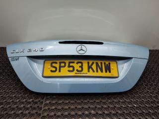 крышка багажника (дверь 3-5) Mercedes-Benz CLK-Класс C209/A209 C209 2003, 2.6 л., i, M 112.912, бензин, АКПП, eisblau / 943, купе, задний привод, правый руль, A2097500275