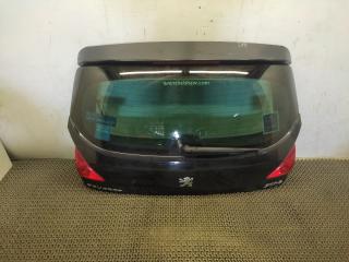 крышка багажника (дверь 3-5) Peugeot 3008 1 поколение 2011, 1.6 л., HDi, 9HZ (DV6TED4), дизель, 6МКПП, noir perla nera / ktv, внедорожник 5 дв., передний привод, правый руль, 8701AP