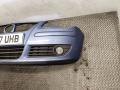 бампер передний Volkswagen Polo 4 поколение [рестайлинг] 2007, 1.2 л., i, BME, бензин, 5МКПП, синий, хетчбэк 3 дв., передний привод, правый руль, 6Q0807221 - фото №3