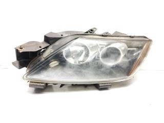 фара левая Mazda CX-7 1 поколение ER 2008, 2.3 л., Ti, L3-VDT, бензин, 6МКПП, moist silver / 30s, внедорожник 5 дв., полный привод, правый руль, E221-51040