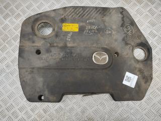 декоративная крышка двигателя Mazda 6 GG [рестайлинг] GY 2005, 2.0 л., TD, RF5C, дизель, 6МКПП, silver contrail / 25h, универсал, передний привод, правый руль, RF7J10230