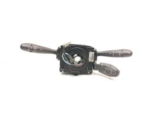 переключатель подрулевой (стрекоза) Peugeot 207 1 поколение [рестайлинг] 2011, 1.4 л., i, KFT (TU3A), бензин, 5МКПП, голубой, хетчбэк 5 дв., передний привод, правый руль, 96661300XT