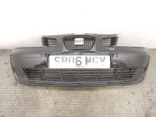 бампер передний SEAT Ibiza 3 поколение 2006, 1.2 л., i, BME, бензин, 5МКПП, чёрный, хетчбэк 3 дв., передний привод, правый руль, 6L0807221
