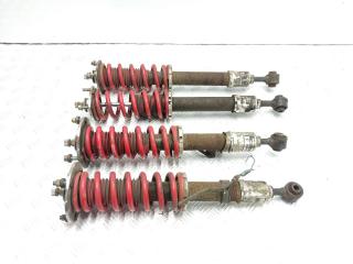 стойка передняя левая Lexus GS 2 поколение [рестайлинг] S160 2001, 3.0 л., VVT-i, 2JZ-GE, бензин, АКПП, бронзовый, седан, задний привод, правый руль, 48530-39745, 48510-80021