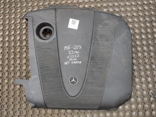 декоративная крышка двигателя Mercedes-Benz C-Класс W203/S203/CL203 [рестайлинг] 2005, 2.2 л., CDi, OM 646.963, дизель, АКПП, cubanitsilber/ 723, седан, задний привод, правый руль, A6460162324, A6460102367