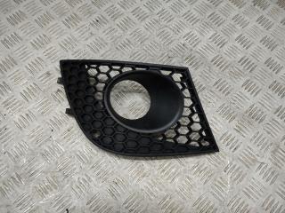 решётка бампера боковая левая SEAT Ibiza 3 поколение [рестайлинг] 2007, 1.4 л., i, BBZ, бензин, 5МКПП, чёрный, хетчбэк 5 дв., передний привод, правый руль, 6L6853665A