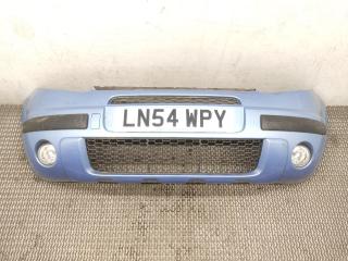 бампер передний Citroen C3 1 поколение 2004, 1.4 л., i, KFV (TU3JP), бензин, 5МКПП, голубой, кабриолет, передний привод, правый руль, 9642742577