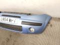бампер передний Citroen C3 1 поколение 2004, 1.4 л., i, KFV (TU3JP), бензин, 5МКПП, голубой, кабриолет, передний привод, правый руль, 9642742577 - фото №3