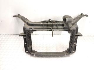 передняя панель крепления облицовки (телевизор) Mazda 2 1 поколение [рестайлинг] DY 2007, 1.4 л., i, FXJA, бензин, 5МКПП, зелёный, хетчбэк 5 дв., передний привод, правый руль