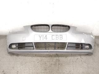 бампер передний BMW 5 серия E60/E61 E60 2004, 2.5 л., D, M57 D25 (256D2), дизель, АКПП, silbergrau / a08, седан, задний привод, правый руль, 51117033694, 51117033694